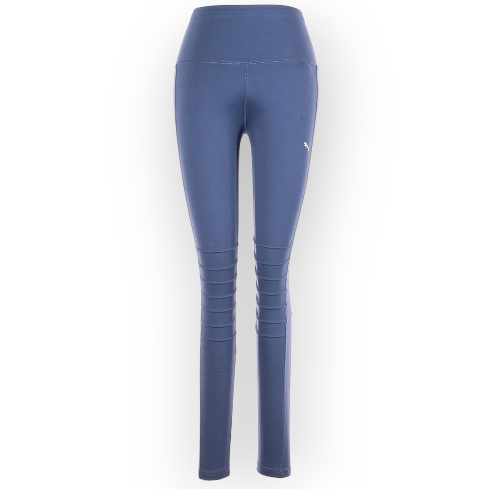 PUMA Womens Medium Blue Athletic Leggings